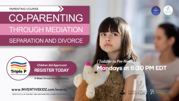 Co-Parenting Through Mediation, Separation and Divorce Parenting Course (Mondays in October)